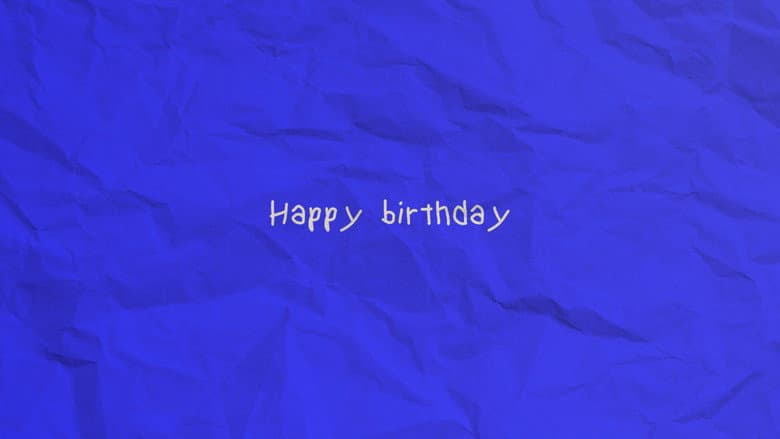 Happy birthday